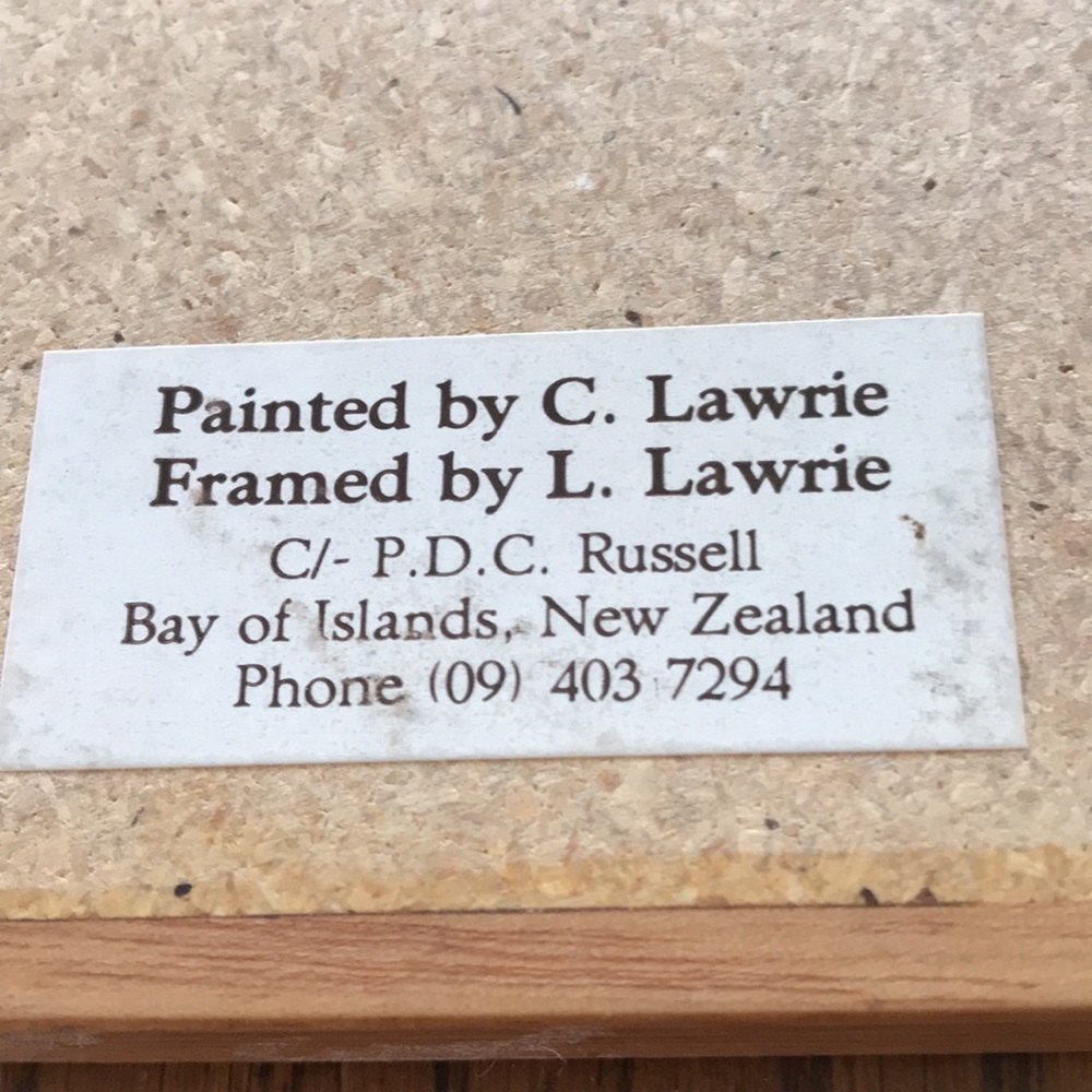 C.Lawrie Hand Painted Tile 6x6” - Picture 6 of 13
